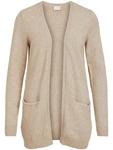 Кардиган Vila Viril, бежевый - фото