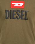 Футболка Diesel, темно-зелёный - фото 4