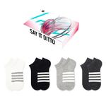 Satin Charm Duanmei Men Socks, 4 шт. (черный) - фото 28