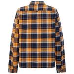 Рубашка из плотной фланели в крупную клетку Knowledgecotton Apparel, синий - фото 2