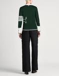 Свитер Thom Browne, темно-зеленый - фото 3