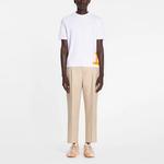 Футболка Lanvin с принтом Graphic Archive, белая - фото 3