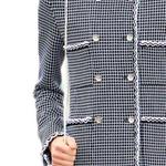 CHANEL Куртка женская черно-белая, Black White - фото 6