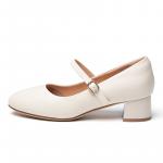 Туфли Мэри Джейн женские Aokang, бежевый - фото 6