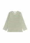 Топ The New Siblings Long sleeved top, Pad Striped/Green - фото