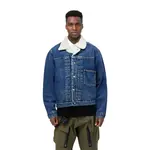 Джинсовая куртка унисекс деним синий Levis - фото 8