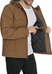 Мужская куртка Levi's Ripstop Softshell с капюшоном, Brown - фото 6