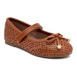 Балетки для девочек Sugar Lil Drea для малышей, цвет Cognac - фото