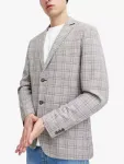 Блейзер Casual Friday Bille Checked Single Breasted, цвет mid grey melange - фото 4