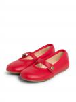 Pisamonas Балетки красные - фото 4