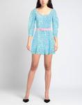Мини-платье Stella Mccartney, бирюзовый - фото 3