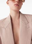 Stella McCartney двубортный блейзер, розовый - фото 7