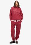 Худи Superdry & Co ATHLETIC ESSENTIALS RELAXED, Bordeaux Red/Red - фото 2