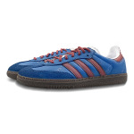 Кроссовки adidas originals Samba Series Skateboarding Shoes Unisex Low-top Red/Blue, синий - фото 3