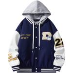 Бейсбольная куртка унисекс Doraemon, Черный (пуховик) - фото 14