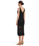 Платье Tommy Bahama Crochet Midi Dress, черный - фото 3