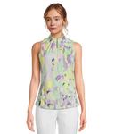 Топ Jamie Sadock Shibuya Print Sleeveless Top, Creme De Mint - фото