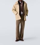 Кожаные шнурованные ботинки Auralee, Brown - фото 2