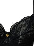Кружевной бюстгальтер на косточках TWINSET, черный - фото 2