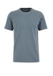 Футболка WE Fashion Basic T-shirt, Greyish Blue/Blue-Grey - фото 5