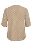 Блузка РАДОСТЬ Kaffe Curve, бежевый - фото 5