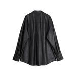 ELLE Рубашка Women's Black Lapel Moderate - фото 2