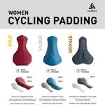 Женские велосипедные шорты нулевого веса Odlo, черный - фото 3