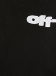 Off-White Kids свитер с логотипом, черный - фото 3