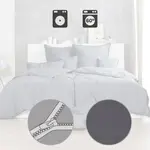 Постельное белье Primera антрацит 1x 155x220 см + 1x 80x80 см PRIMERA - фото 8