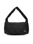 Сумка Calvin Klein Quilted Shoulder Bag IU0IU00724 Schwarz - фото