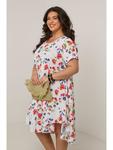 Платье до колена Curvy Lady, белый - фото 3