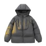 Hello Kitty Hello Kitty SS25 Puffer Jacket Coat Unisex Sanrio, темно-серый - фото