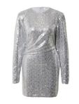 Мини платье EDITED Adriana, Silver - фото