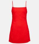 Льняное мини-платье Tamara SIR, красный - фото