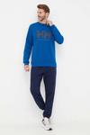 Хлопковая толстовка Helly Hansen, синий - фото 2