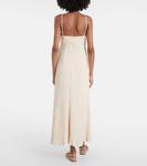 Платье макси с вырезом Johanna Ortiz, экрю - фото 3