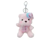 Плюшевый кулон в виде мишки с шарфом, высота 12 см MIC RABBIT - фото 5