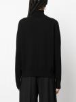 Джемпер тонкой вязки с высоким воротником ARMARIUM, черный - фото 4