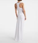 Топ-майка с вырезами и сборками Salacia Christopher Esber, белый - фото 3