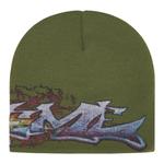 Supreme Унисекс шапка черно-сине-зеленая, Blue - фото 6