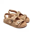 Сандалии Patrizia Pepe, бежевый - фото 3