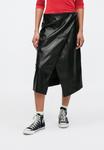 Юбка GAP WRAP SKIRT, True Black/Black - фото