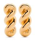 Uncommon Matters серьги Long Twist, золотой - фото