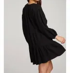 Мини-платье «Магнолия» цвета лакрицы Chaser - фото 2