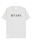 Футболка с логотипом WTAPS, серый - фото