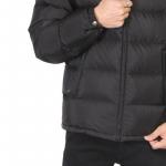 Пуховик мужской Prada Triangle Logo, черный - фото 5