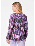 Блуза GOLDNER, цвет lila/gemustert - фото 3