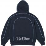 Curve Piping Hooded Sweatshirt Supreme, бежевый - фото 7