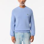 Шерстяной свитер LACOSTE, светло-голубой - фото 3