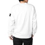 Compass Crewneck Sweatshirt STONE ISLAND, белый - фото 5